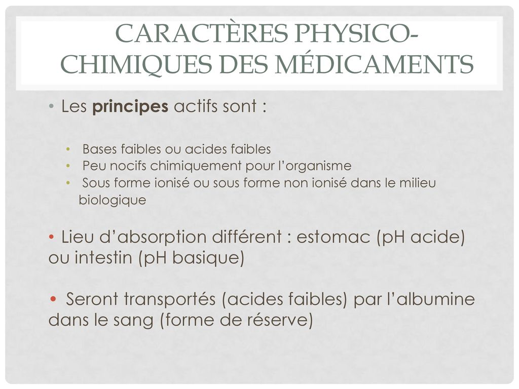 Principes de chimie pertinent à la pharmacologie ppt télécharger